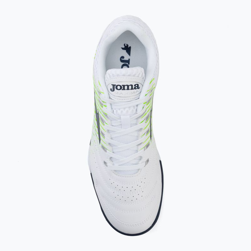 Scarpe da calcio uomo Joma Maxima TF white 5