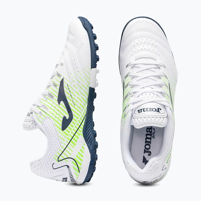 Scarpe da calcio uomo Joma Maxima TF white 4