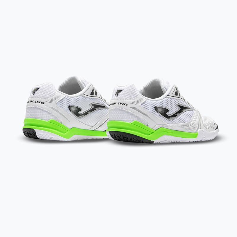 Scarpe da calcio uomo Joma Dribling Indoor white 3