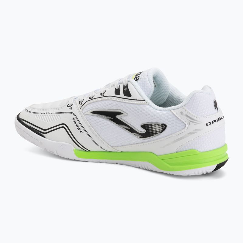 Scarpe da calcio uomo Joma Dribling Indoor white 3