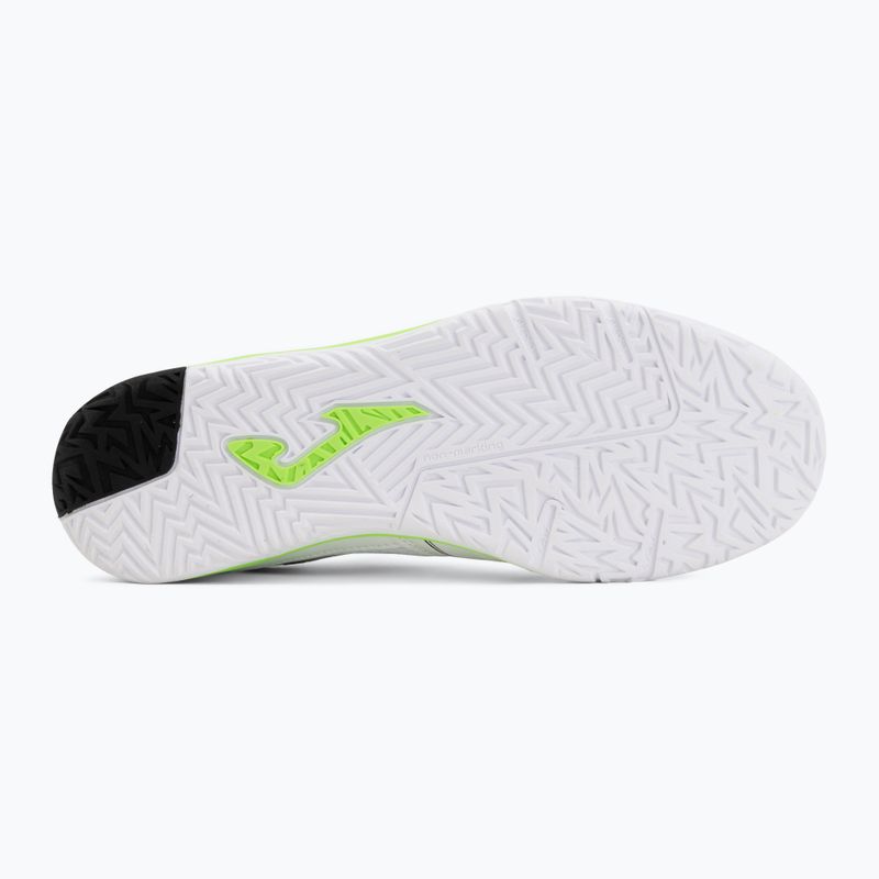 Scarpe da calcio uomo Joma Dribling Indoor white 4