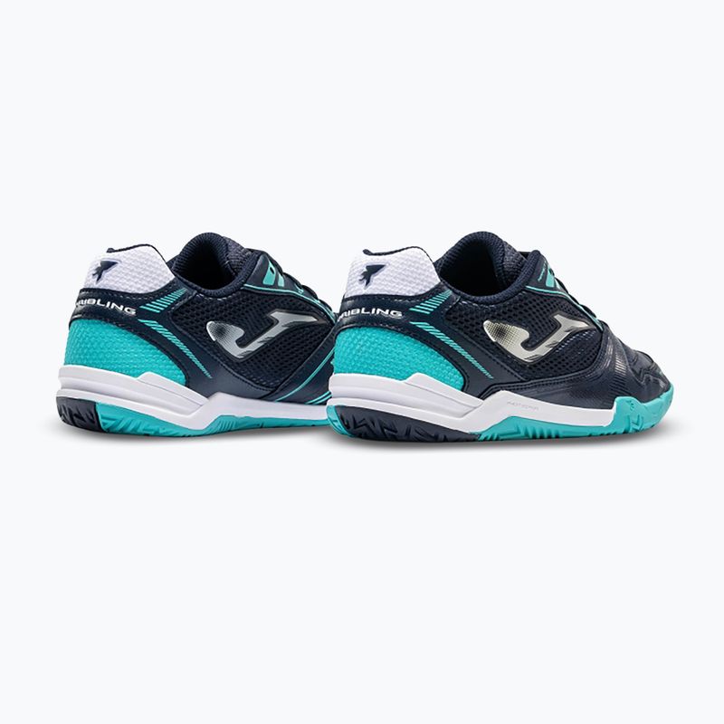 Scarpe da calcio uomo Joma Dribling Indoor navy blue 3