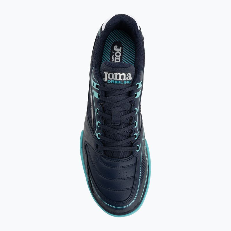 Scarpe da calcio uomo Joma Dribling Indoor navy blue 5