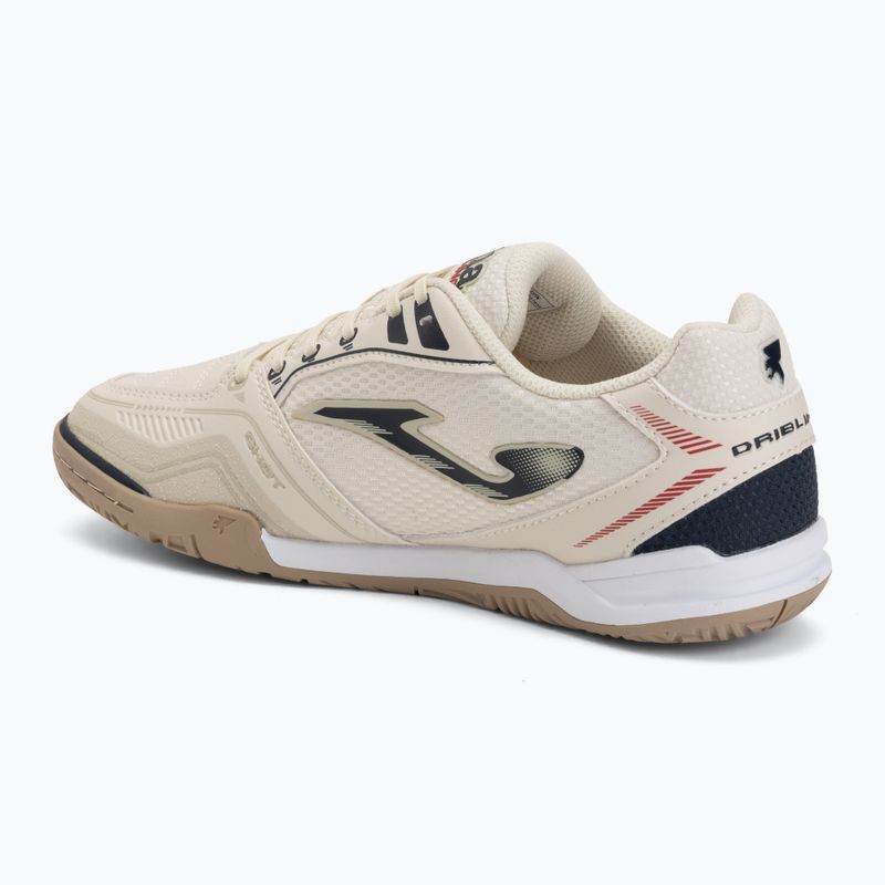 Scarpe da calcio uomo Joma Dribling Indoor beige 3