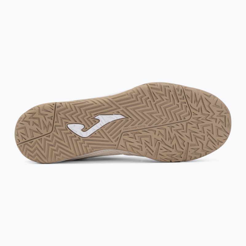 Scarpe da calcio uomo Joma Dribling Indoor beige 4