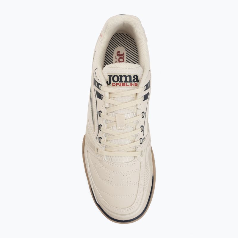 Scarpe da calcio uomo Joma Dribling Indoor beige 5