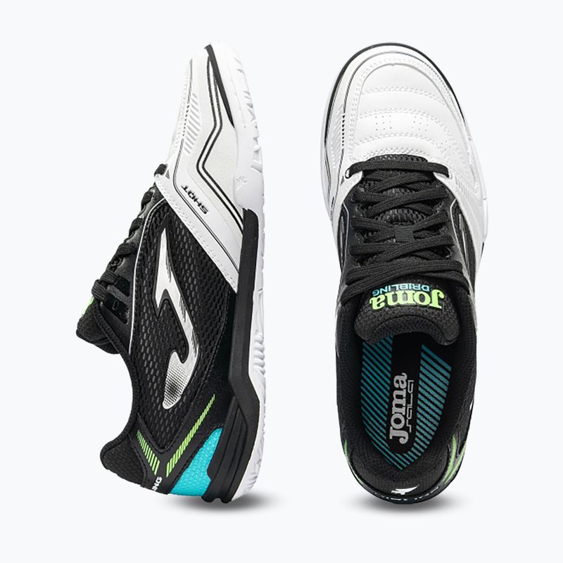 Scarpe da calcio uomo Joma Dribling Indoor white 4