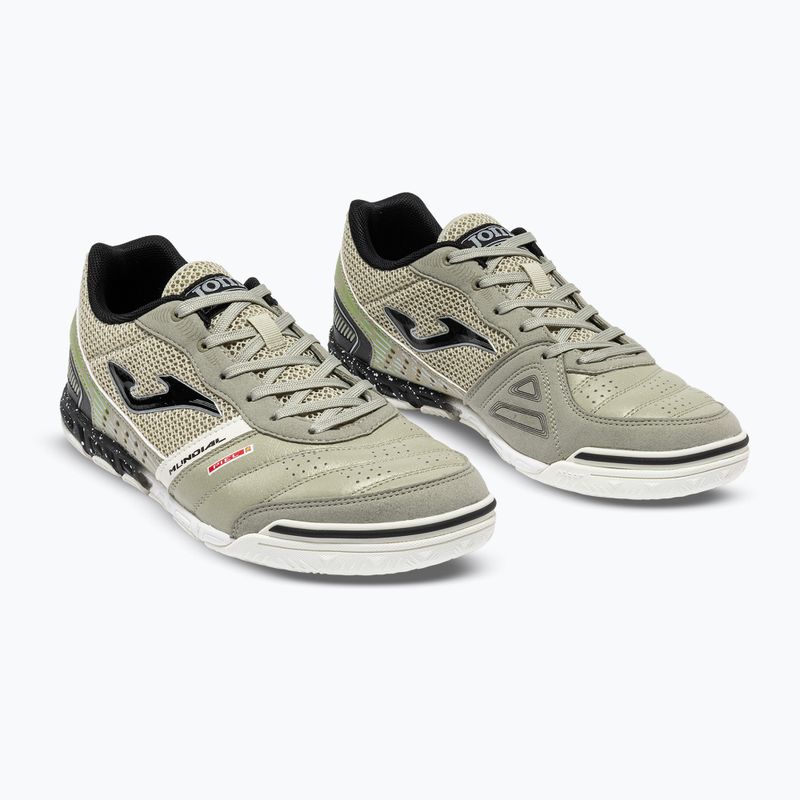 Scarpe da calcio uomo Joma Mundial Indoor light grey 2