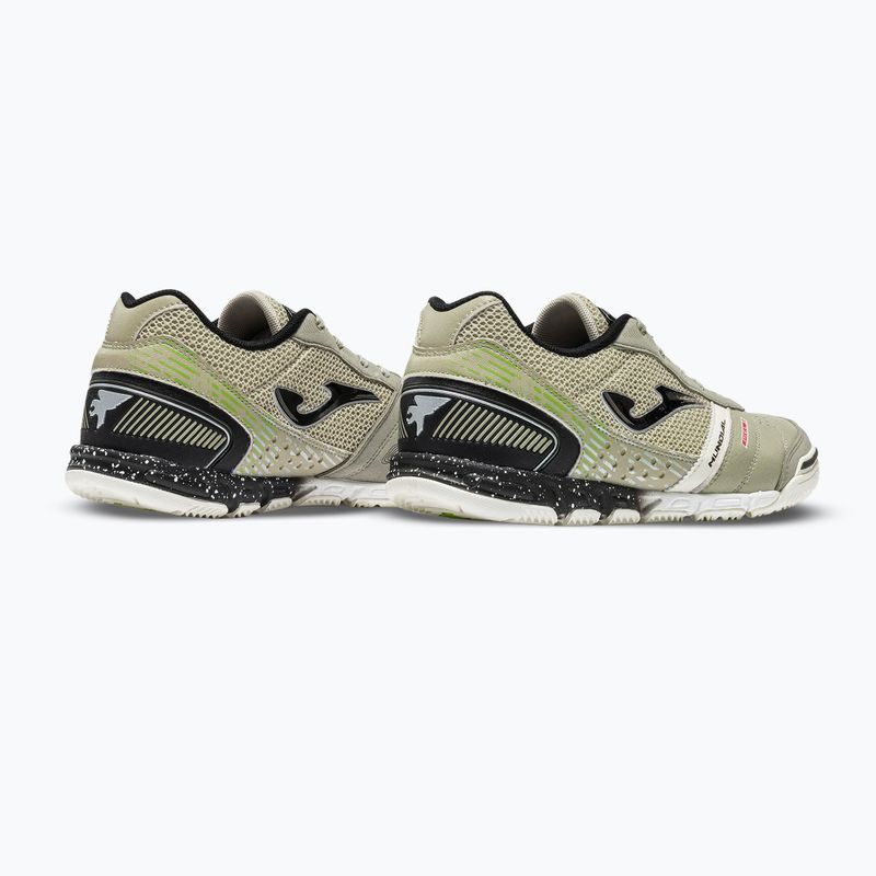 Scarpe da calcio uomo Joma Mundial Indoor light grey 3