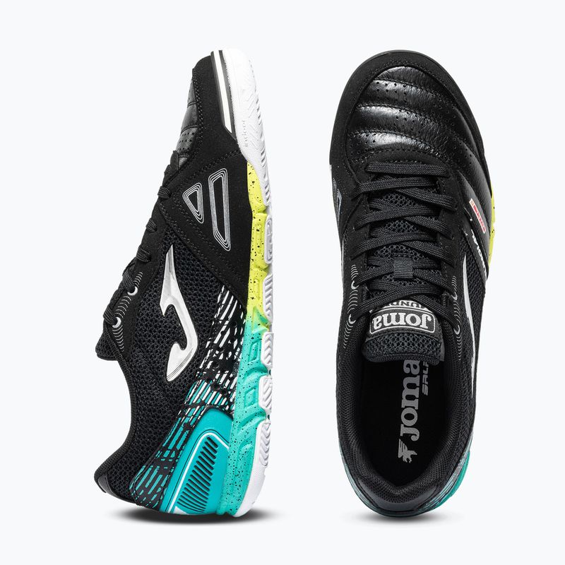 Scarpe da calcio uomo Joma Mundial Indoor black 4