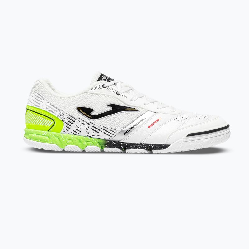 Scarpe da calcio uomo Joma Mundial Indoor white