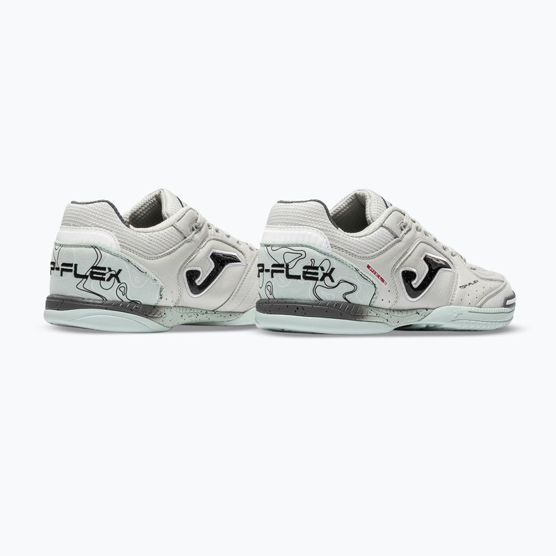 Scarpe da calcio uomo Joma Top Flex Indoor light grey 2