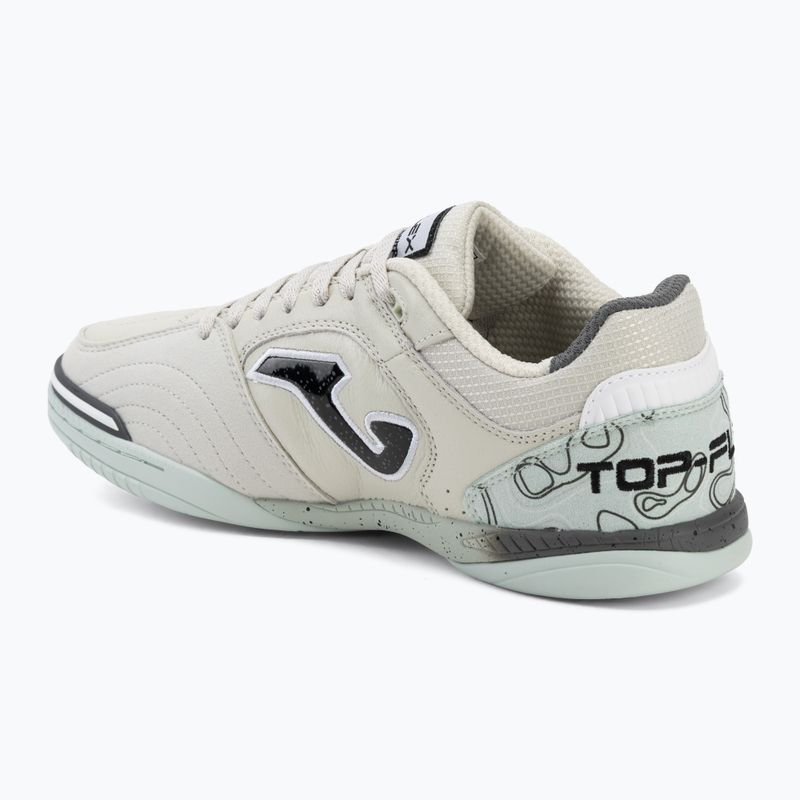 Scarpe da calcio uomo Joma Top Flex Indoor light grey 3