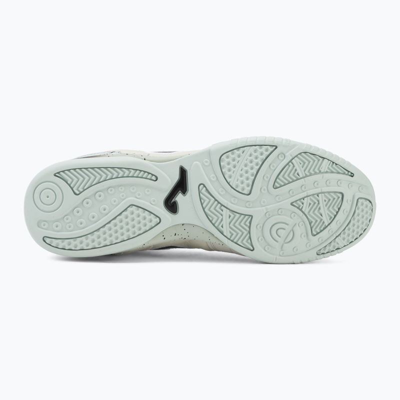 Scarpe da calcio uomo Joma Top Flex Indoor light grey 4