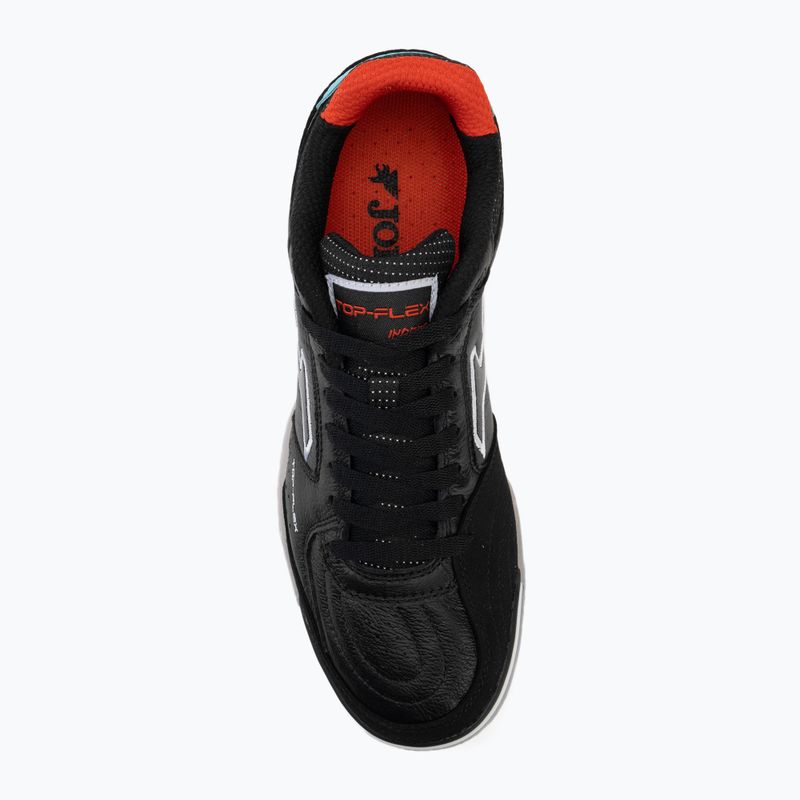Scarpe da calcio uomo Joma Top Flex Indoor black 5