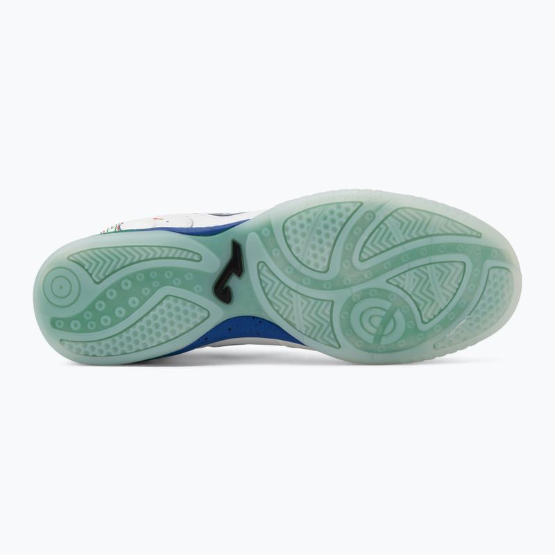 Scarpe da calcio uomo Joma Top Flex Indoor white 4