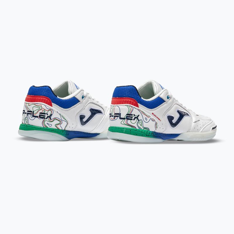 Scarpe da calcio uomo Joma Top Flex Indoor white 2