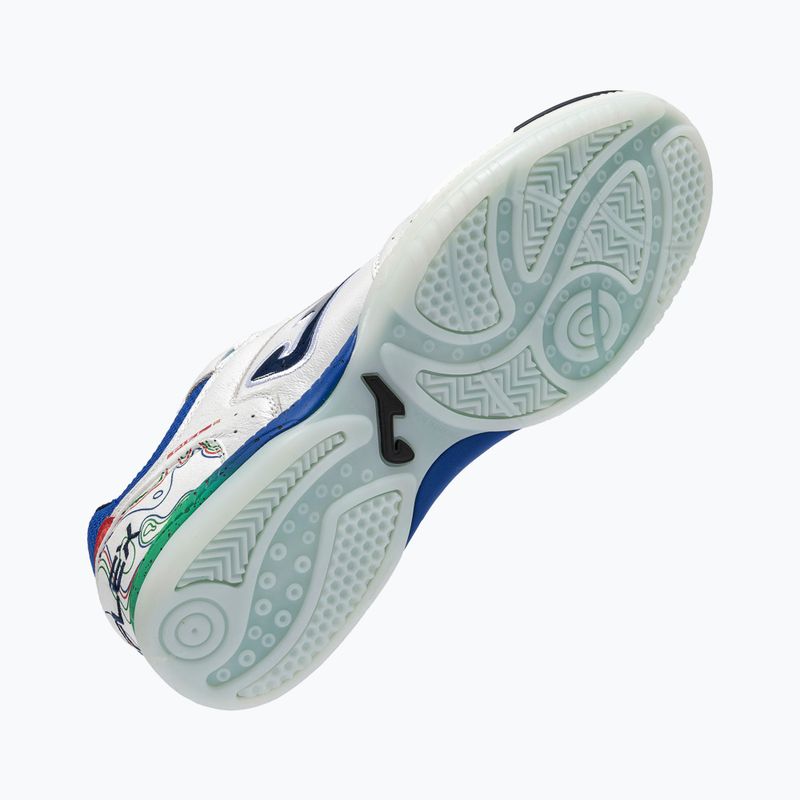 Scarpe da calcio uomo Joma Top Flex Indoor white 3