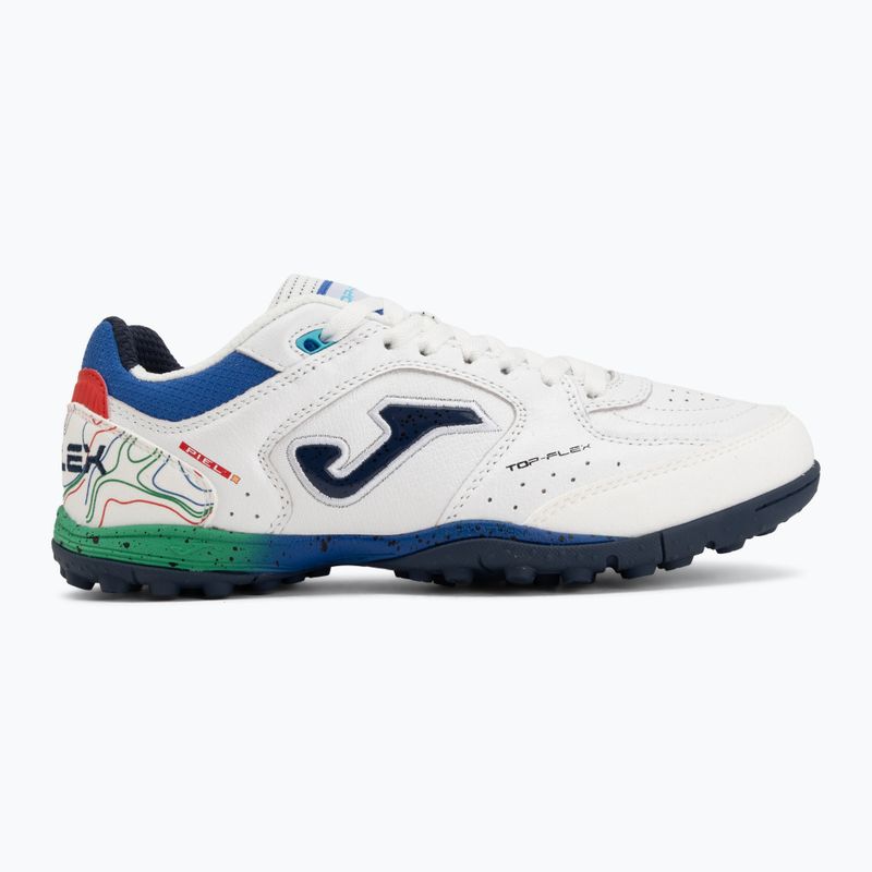 Scarpe da calcio uomo Joma Top Flex TF white 2