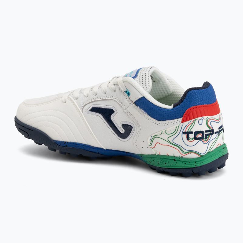 Scarpe da calcio uomo Joma Top Flex TF white 3