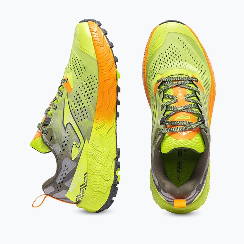 Scarpe da corsa uomo Joma Sima fluor green 4