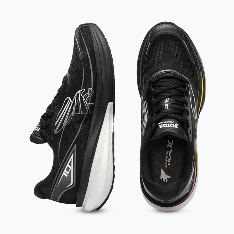 Scarpe da corsa uomo Joma Supercross nere 4