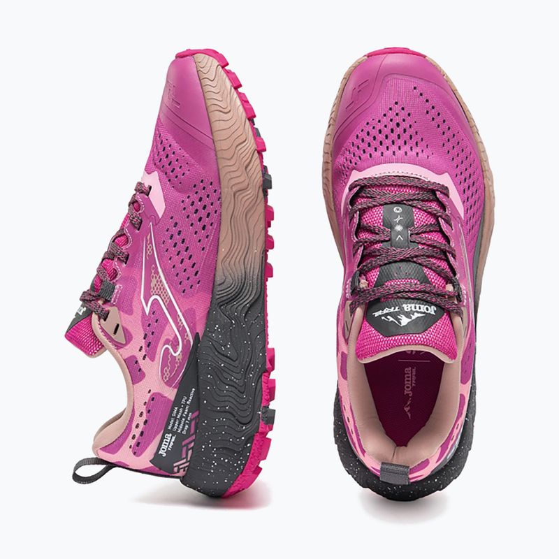 Scarpe da corsa donna Joma Sima Lady fuchsia 4