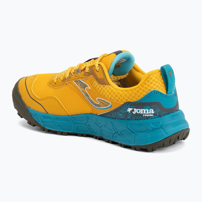 Scarpe da corsa per bambini Joma Kubor Jr yellow 3