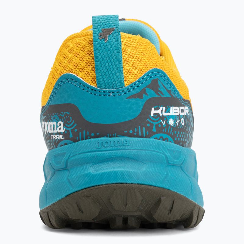 Scarpe da corsa per bambini Joma Kubor Jr yellow 6