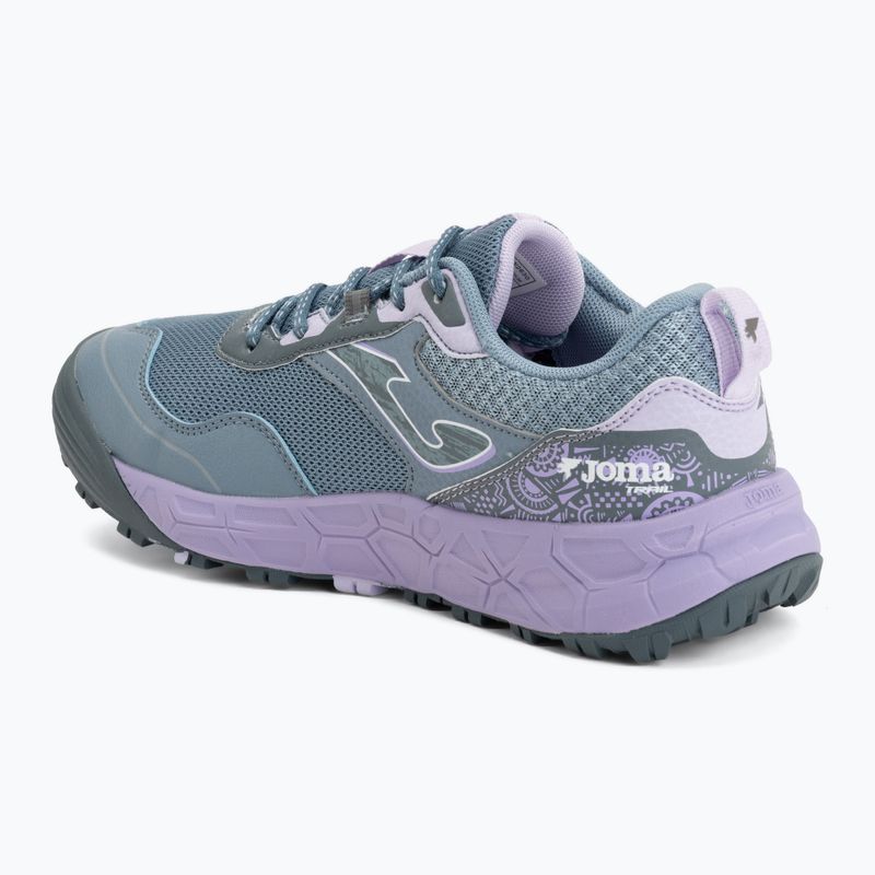 Scarpe da corsa per bambini Joma Kubor Jr medium gray 3