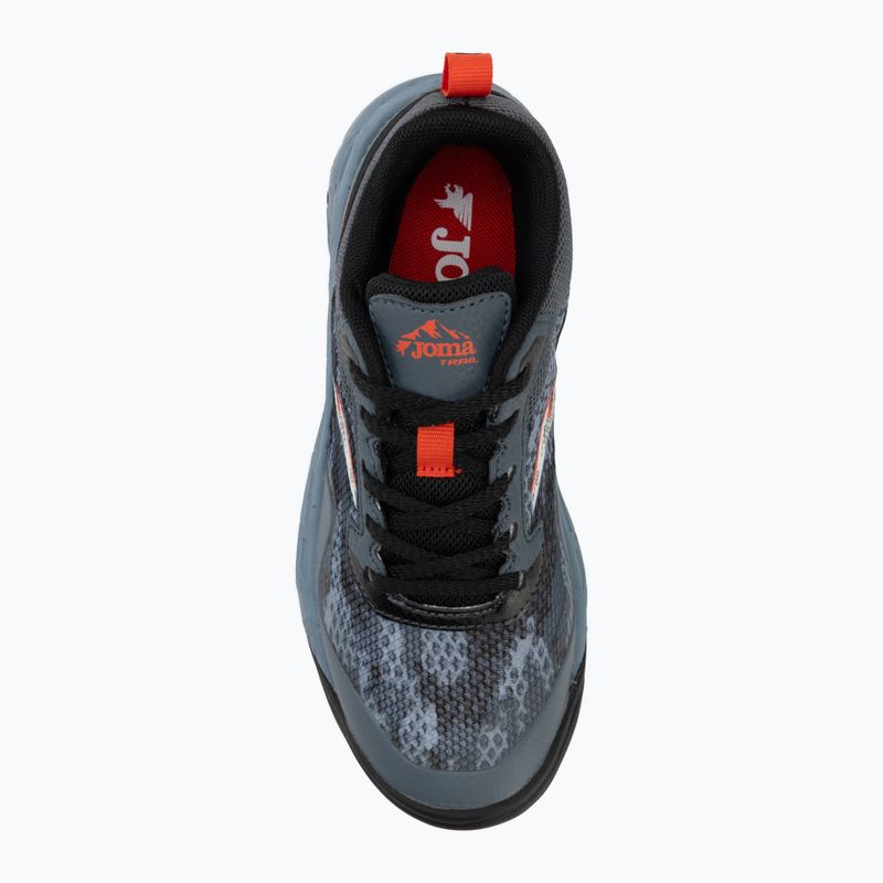 Scarpe da corsa per bambini Joma Sima Jr dark gray 5