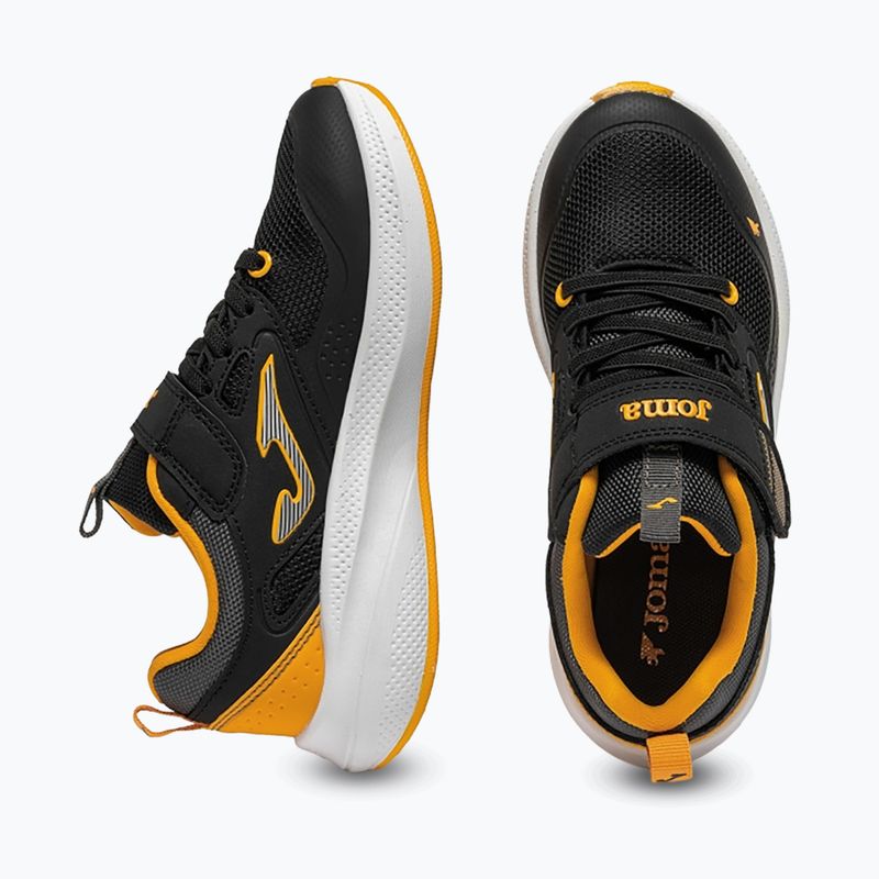 Scarpe da corsa per bambini Joma Ferro Jr black/orange 5