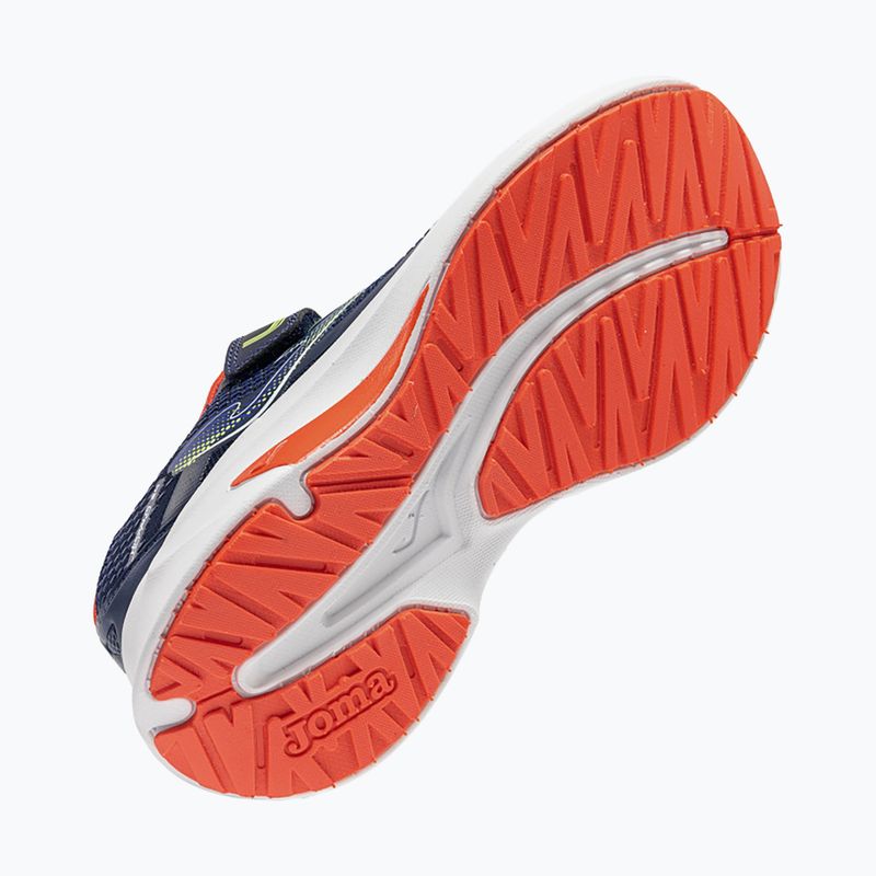 Scarpe da corsa per bambini Joma Hispalis Jr navy blue 5