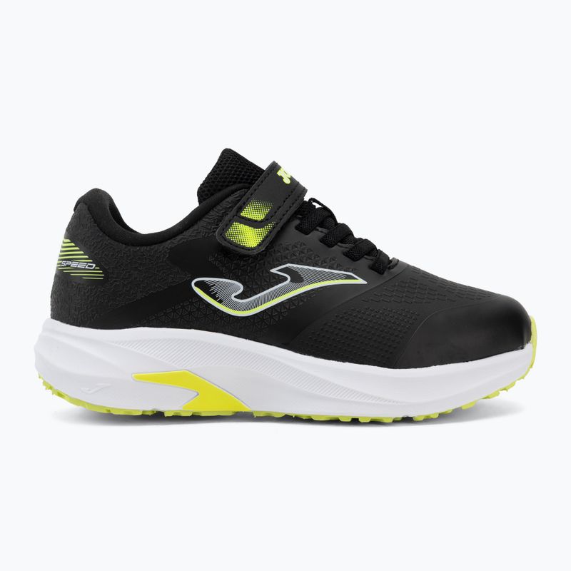 Scarpe da corsa per bambini Joma Speed Jr nere/verdi 2