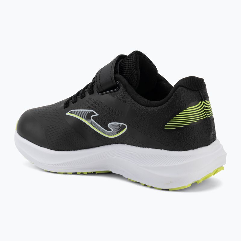 Scarpe da corsa per bambini Joma Speed Jr nere/verdi 3