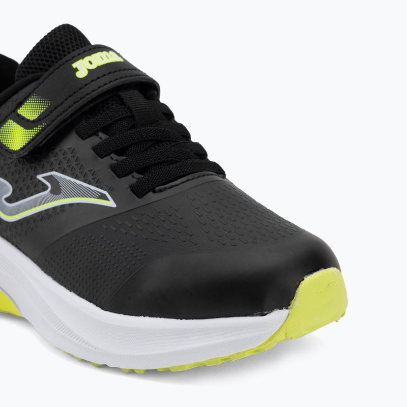 Scarpe da corsa per bambini Joma Speed Jr nere/verdi 7