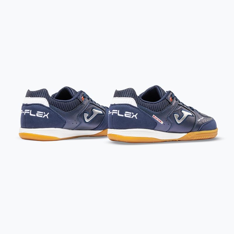 Scarpe da calcio uomo Joma Top Flex Foot Shape Indoor navy blue 3