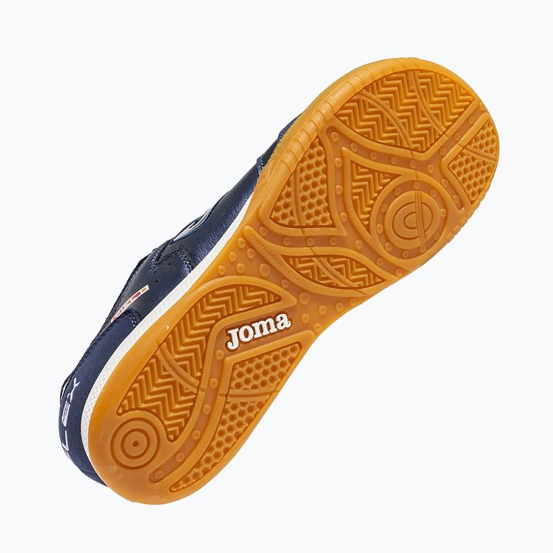 Scarpe da calcio uomo Joma Top Flex Foot Shape Indoor navy blue 4