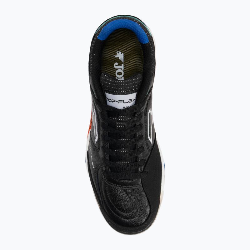 Scarpe da calcio uomo Joma Top Flex Plus Indoor black 5