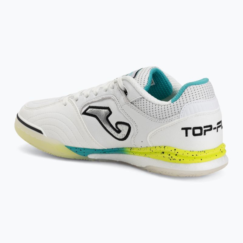 Scarpe da calcio uomo Joma Top Flex Rebound Indoor white 3