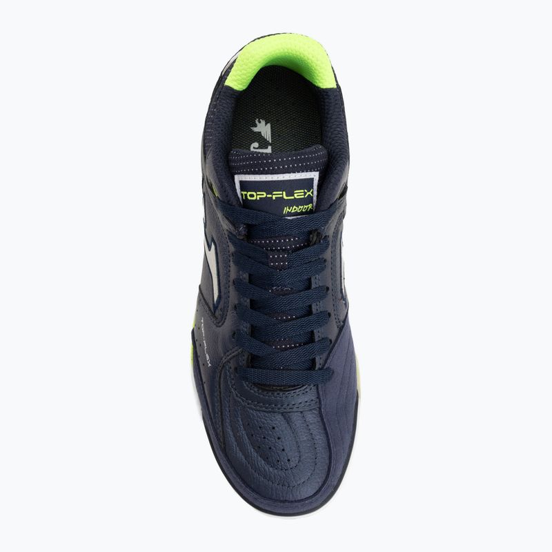 Scarpe da calcio uomo Joma Top Flex Rebound Indoor navy blue 5