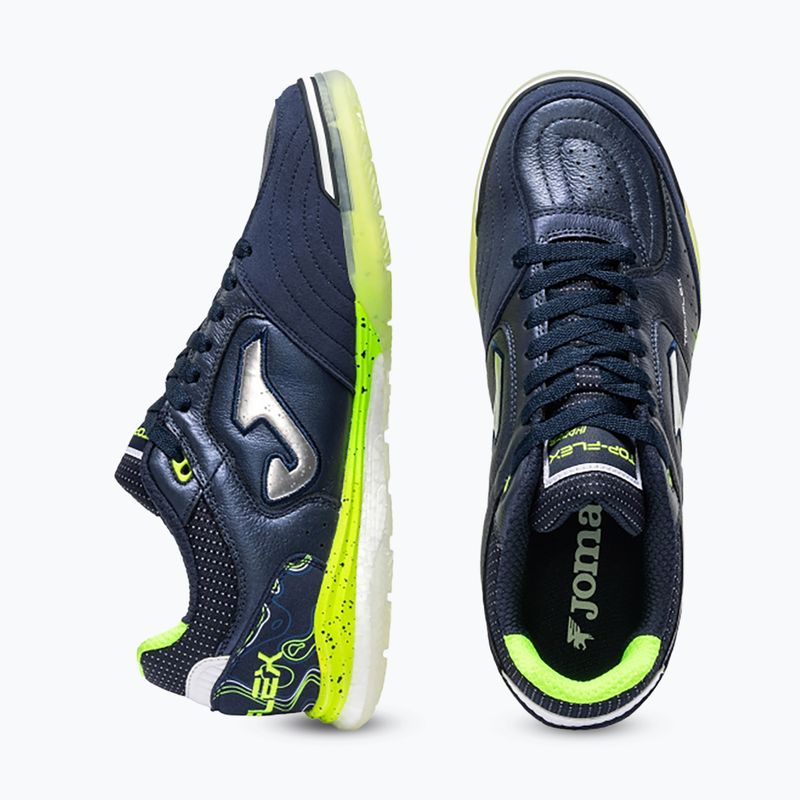 Scarpe da calcio uomo Joma Top Flex Rebound Indoor navy blue 4