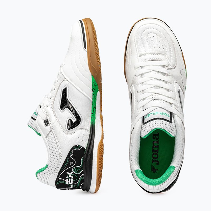 Scarpe da calcio uomo Joma Top Flex Rebound Indoor white 4