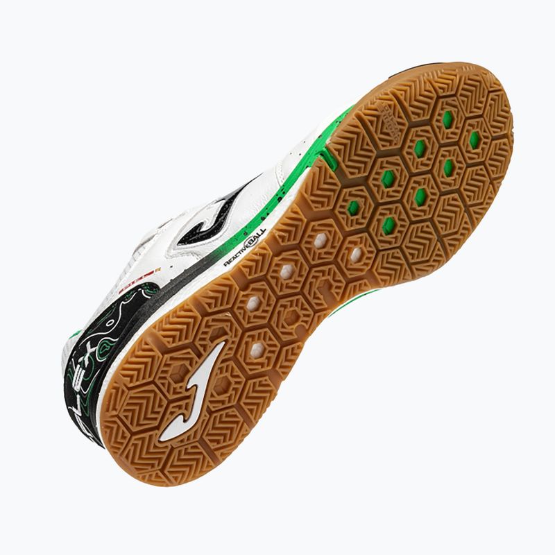 Scarpe da calcio uomo Joma Top Flex Rebound Indoor white 5