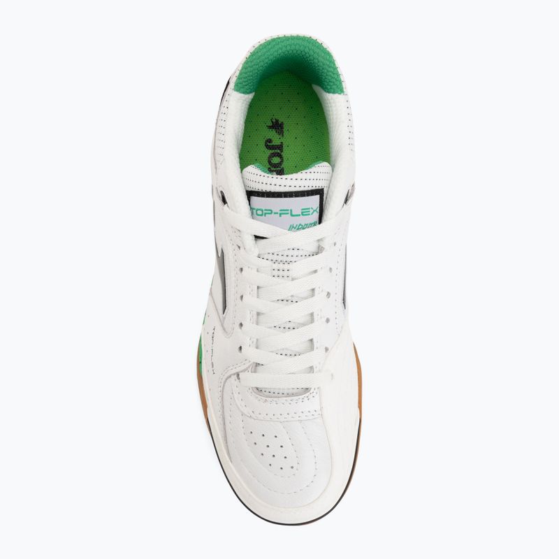 Scarpe da calcio uomo Joma Top Flex Rebound Indoor white 5