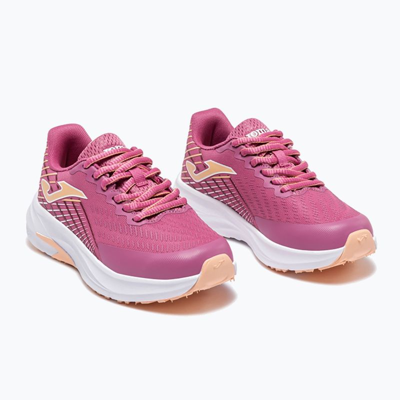 Scarpe da corsa per bambini Joma Supercross Jr fuchsia 2