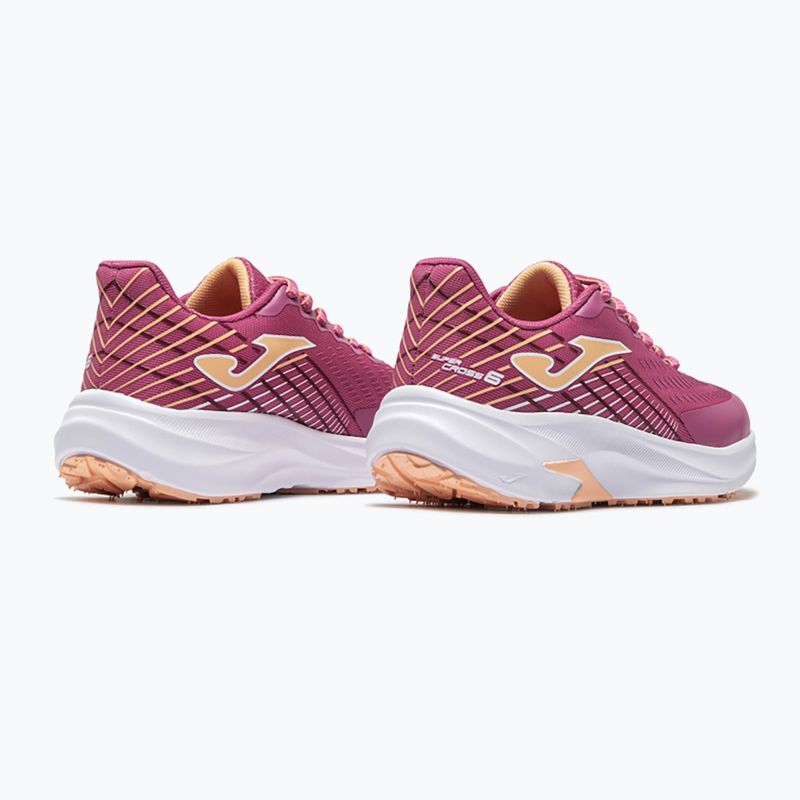 Scarpe da corsa per bambini Joma Supercross Jr fuchsia 3