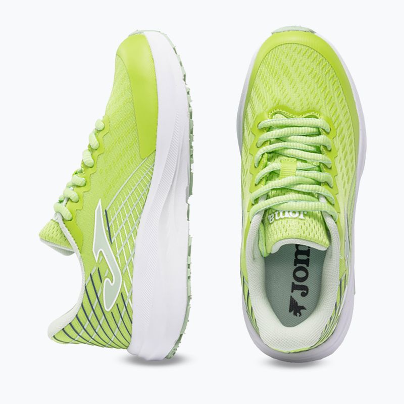 Scarpe da corsa per bambini Joma Supercross Jr fluor green 4