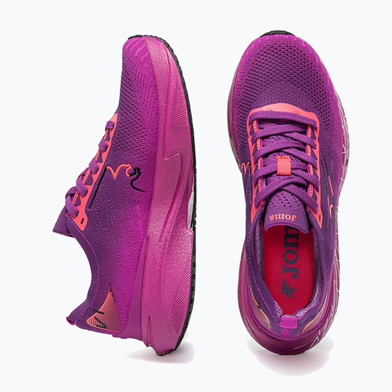 Scarpe da corsa donna Joma Viper Lady burgundy 4