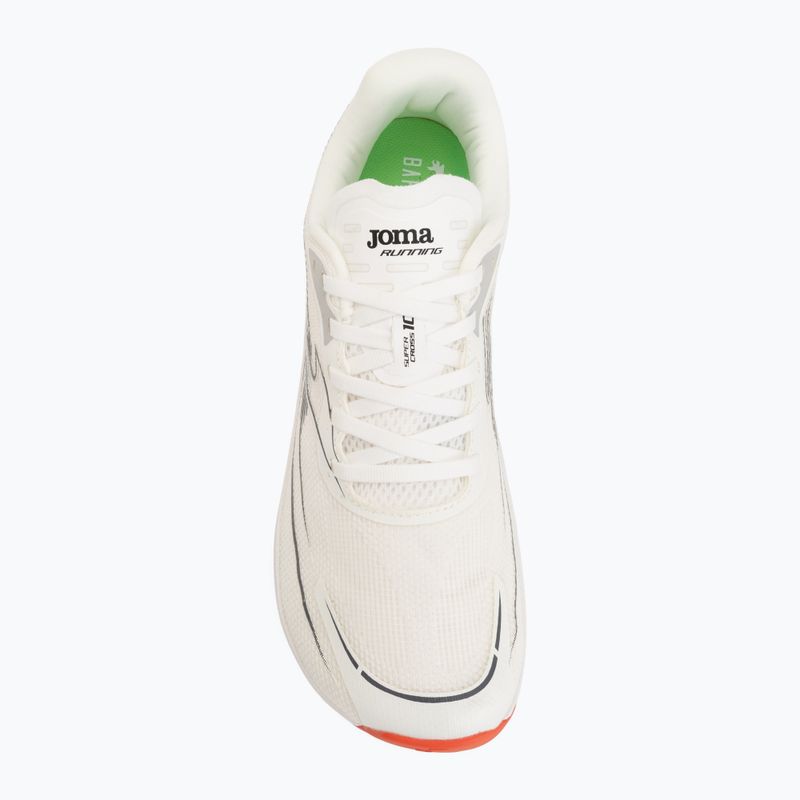 Scarpe da corsa uomo Joma Supercross Barefoot white 5